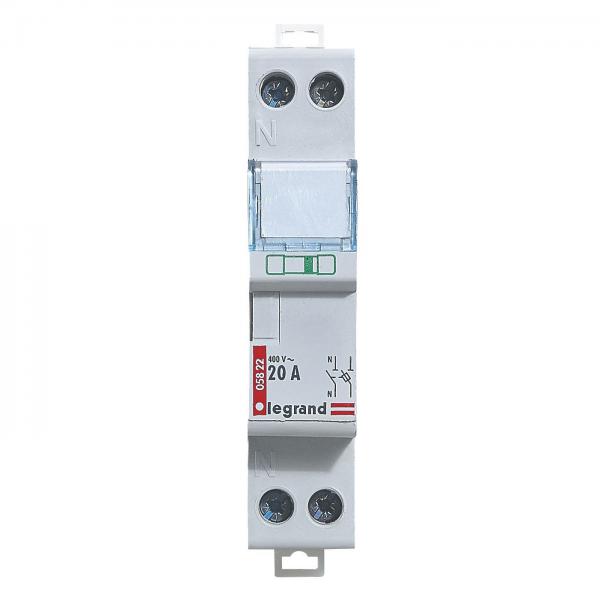 Photo Coupe-circuit 1P+N pour cartouche cylindrique domestique 20A | Ref : 005822