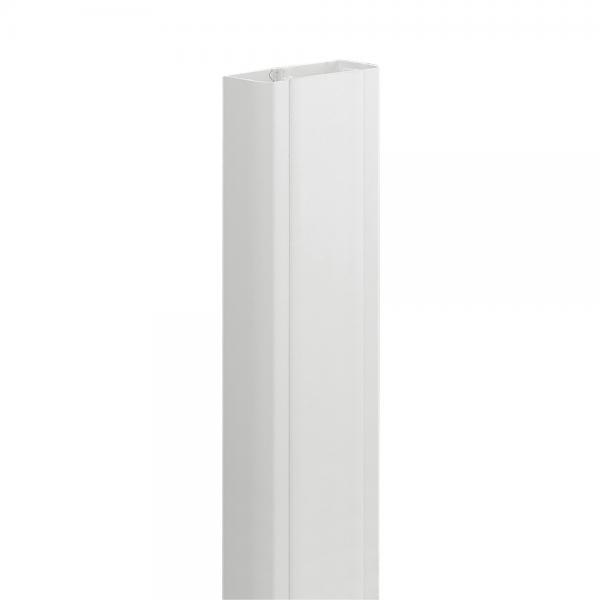 Photo Goulotte 1 compartiment 50x80mm DLP monobloc - blanc | Ref : 010462