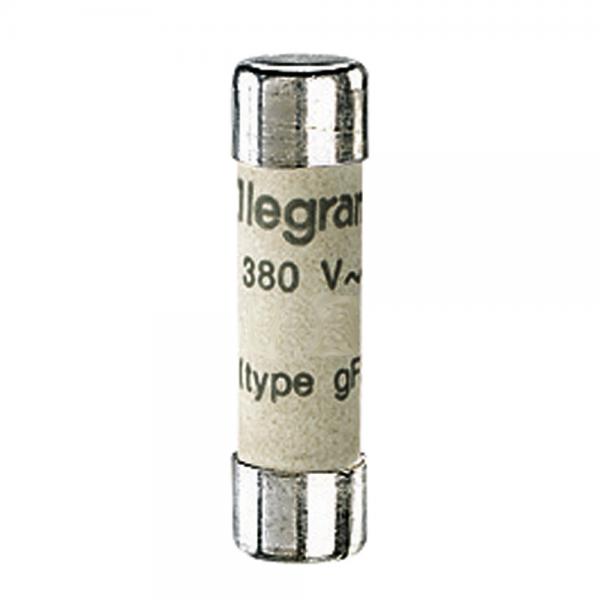 Photo Cartouche industrielle cylindrique typegG 8x32mm sans voyant - 10A | Ref : 012310