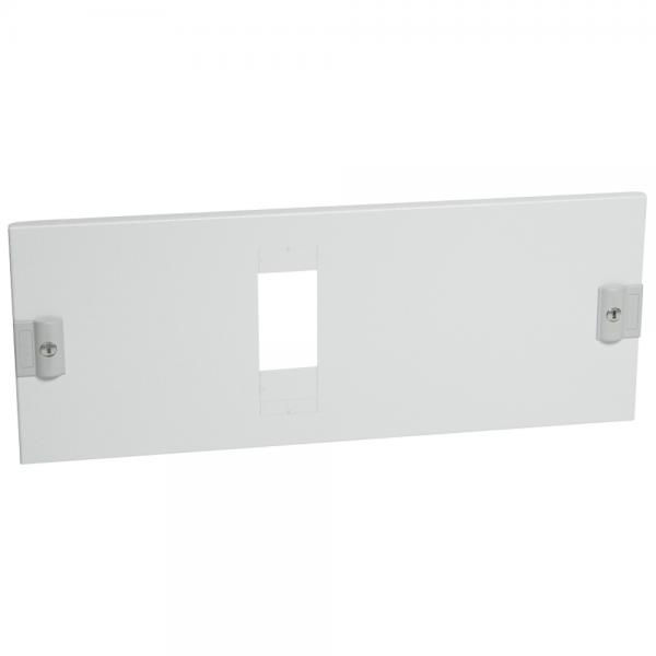 Photo Plastron mtal XL400 - pour 1 DPX250 coffret / armoire - horizontal - H 200 | Ref : 020317
