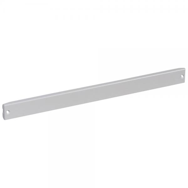Photo Plastron plein métal à vis pour XL³4000 et XL³800 - hauteur 50mm - 24 modules | Ref : 020940