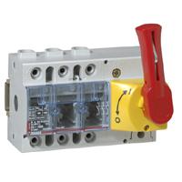 Photo Interrupteur-sectionneur Vistop 100A - 3P commande frontale et poignée rouge | Ref : 022320