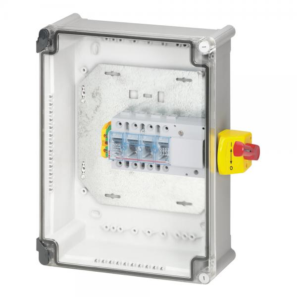 Photo Coffret de proximit 160A IK07 4P - inter-sect Vistop + bornier terre Viking3 | Ref : 022637