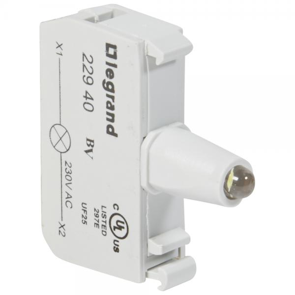 Photo Bloc pour tte lumineuse Osmoz raccordement  vis - 230V~ - blanc | Ref : 022940