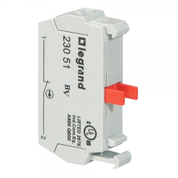 Photo Bloc pour tte non lumineuse Osmoz raccordement par borne  ressort - NF | Ref : 023051