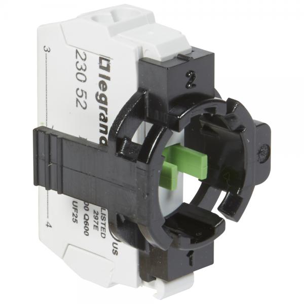Photo Bloc pour tte non lumineuse Osmoz raccordement par borne  ressort - NO | Ref : 023052