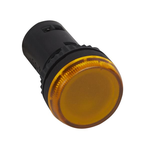 Photo Voyant monobloc avec LED intgre IP69 Osmoz complet - jaune - 230V~ | Ref : 024614