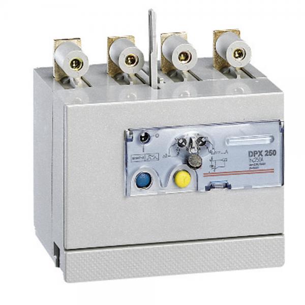 Photo Bloc differentiel lectronique montage aval pour DPX250 4P - 230V~  500V~ | Ref : 026055