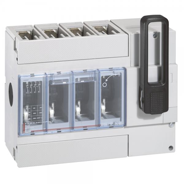 Photo Interrupteur-sectionneur DPX-IS630 sans dclenchement commande frontale 4P 400A | Ref : 026662