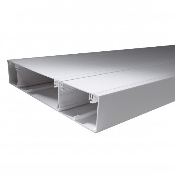 Photo Goulotte GTL complète 3 couvercles DRIVIA 18 PREMIUM 65x355mm - 2,45m à 2,60m | Ref : 030068