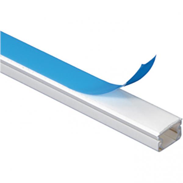Photo Guide-câbles blanc 1 câble pour câbles Ø3mm à Ø6mm - longueur 2,1m | Ref : 030098