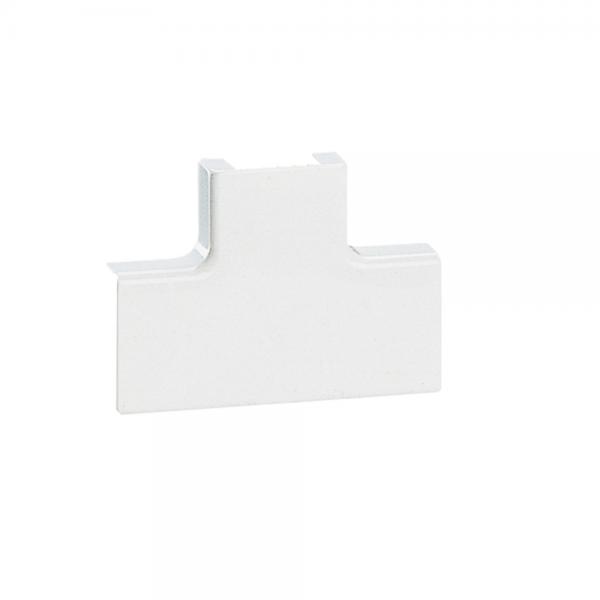 Photo Drivation en T pour moulure DLPlus 60x20mm - blanc | Ref : 030209