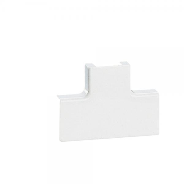 Photo Drivation en T pour moulure DLPlus 75x20mm - blanc | Ref : 030218