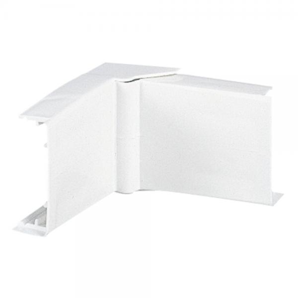 Photo Angle intrieur ou extrieur variable pour moulure DLPlus 32x20mm - blanc | Ref : 030271