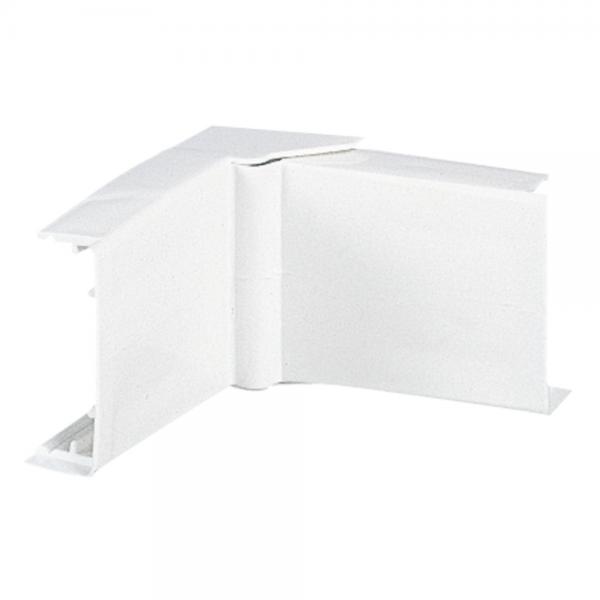 Photo Angle intrieur ou extrieur variable pour moulure DLPlus 40x20mm - blanc | Ref : 030281