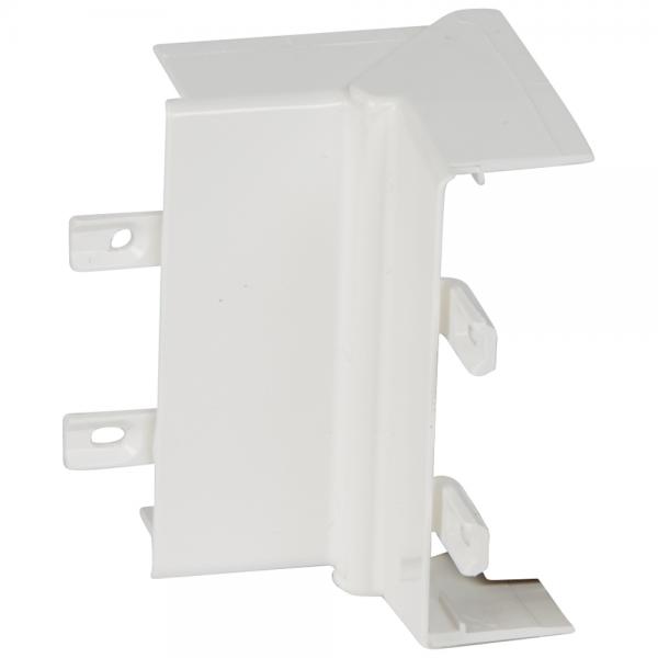 Photo Angle intérieur variable pour moulure DLPlus 60x20mm - blanc | Ref : 030291