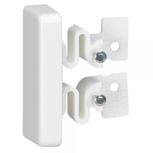 Photo Embout pour moulure DLPlus 40x20mm - blanc | Ref : 031211