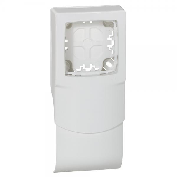 Photo Cadre Appareillage saillie 1 poste pose long plinthes DLPlus épaisseur 20mm | Ref : 031450
