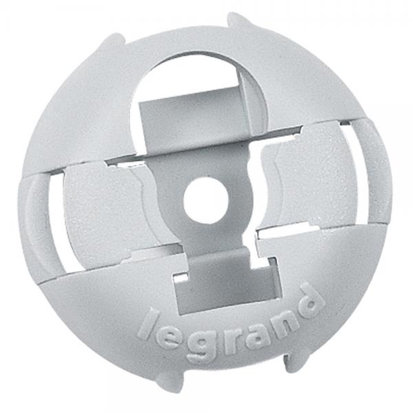Photo Embase grise RAL7035 fixable par cloueur Pulsa 700E ou par vis 4mm | Ref : 031899