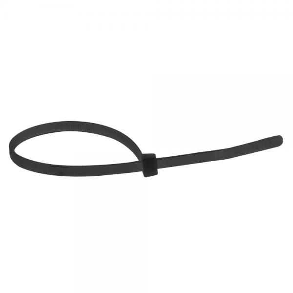 Photo Collier Colring noir à denture intérieure largeur 3,5mm et longueur à plat 140mm | Ref : 032015