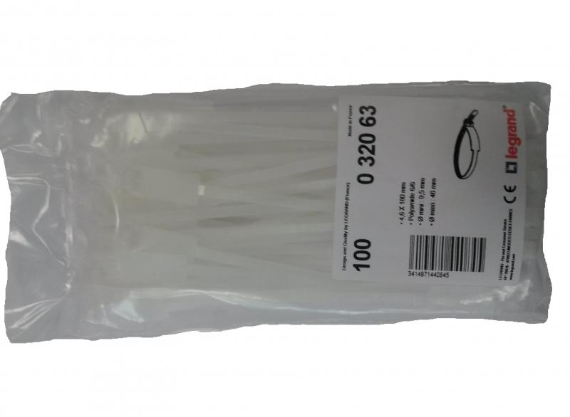 Photo Collier identific Colring - dent int polyamide 6/6 - l 4,6 - L 180 - incolore | Ref : 032063