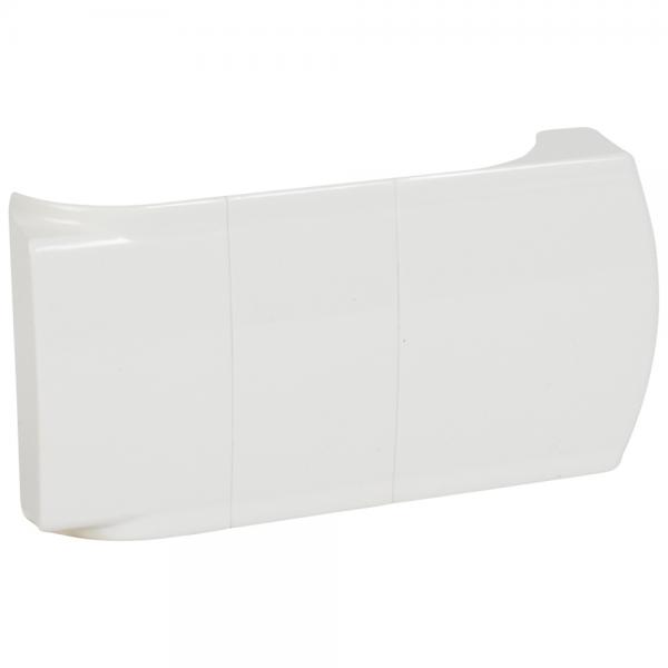 Photo Embout sabot pour plinthe DLPlus hauteur 20mm - blanc | Ref : 033664