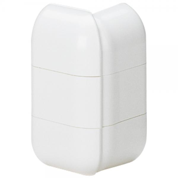 Photo Angle extrieur variable pour plinthe DLPlus 120x20mm - blanc | Ref : 033666