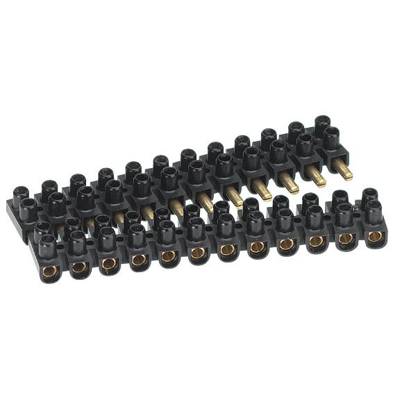 Photo Barrette de connexion Suprem  broches avec capacit assigne 10mm -noir | Ref : 034254