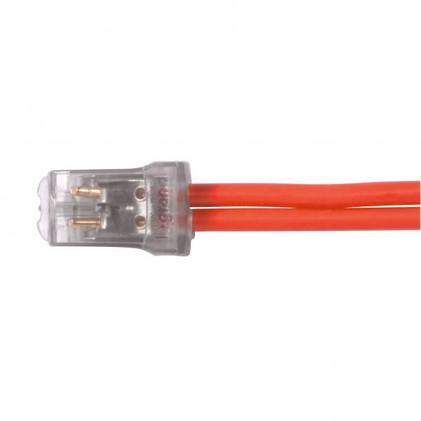 Photo Borne connexion sans vis Nylbloc auto pour 2 fils - 24A - 450V~ - gris | Ref : 034322