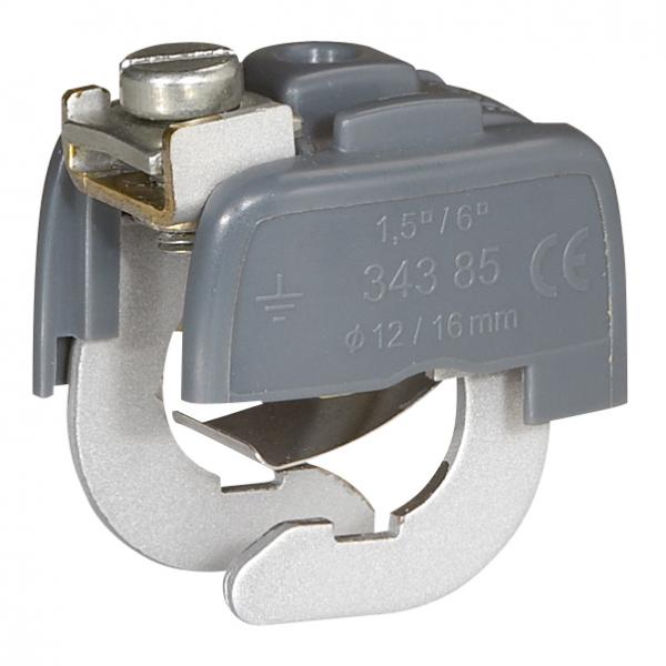Photo Connecteur de liaison quipotentielle pour canalisation 18mm mini et 22mm maxi | Ref : 034386
