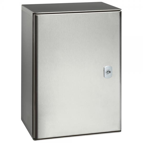 Photo Coffret Atlantic inox 304L vertical avec 1 porte IP66 IK10 - 300x200x160mm | Ref : 035200