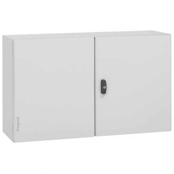 Photo Coffret métal horizontal Atlantic métal IP55 IK10 - 600x1000x300mm - RAL7035 | Ref : 035537