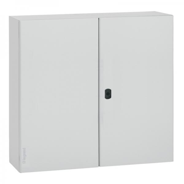 Photo Coffret métal carré Atlantic métal IP55 IK10 - 1000x1000x300mm - RAL7035 | Ref : 035591