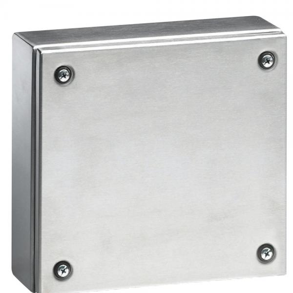 Photo Boîtier industriel Atlantic inox carré IP66 IK10 - 200x200x120mm | Ref : 035653