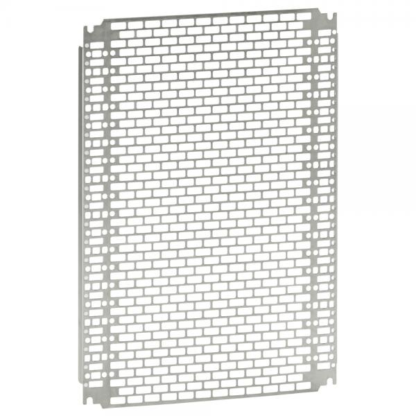 Photo Plaque perfore Lina25 coffret Atlantic/Atlantic Inox haut.300mmxlarg.200mm | Ref : 036007