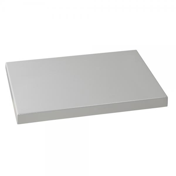 Photo Toit pour coffret Atlantic métal largeur 400mm x profondeur 250mm - RAL7035 | Ref : 036553