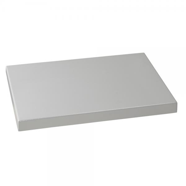 Photo Toit pour coffret Atlantic métal largeur 1000mm x profondeur 300mm - RAL7035 | Ref : 036561