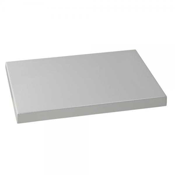 Photo Toit pour coffret Atlantic métal largeur 1200mm x profondeur 300mm - RAL7035 | Ref : 036563