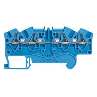 Photo Bloc de jonction de passage  ressort Viking3 avec 1 jonction 4 conducteurs 2 entres 2 sorties  -   | Ref : 037247