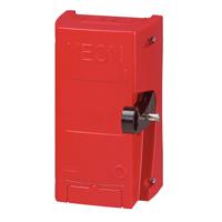 Photo Coffret coupure pour enseigne lumineuse inter pompier t�trapolaire 16A 400V sans voyant | Ref : 038053