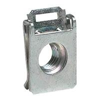 Photo Clips - crou pour vis M6  -  pour bati d'armoire et traverses perfores | Ref : 047712