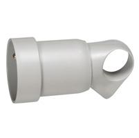 Photo Prolongateur plastique 2P+T 16A  anneau  -  gris | Ref : 050425