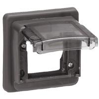 Photo Socle adaptateur Hypra IP55 pour m�canisme Mosaic 2 modules | Ref : 053949