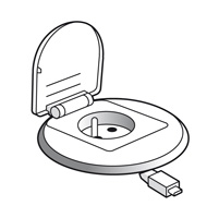 Photo Module de bureau encastr� avec 1 prise 2P+T , chargeur USB et enrouleur RJ45 r�tractable  -  blanc | Ref : 054058