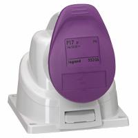 Photo Prise saillie fixe P17 IP44 32A  -  20V~  25V~  -  2P | Ref : 055256