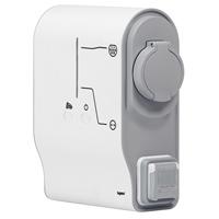 Photo BORNE DE RECHARGE GREEN UP PLASTIQUE MUR | Ref : 059021