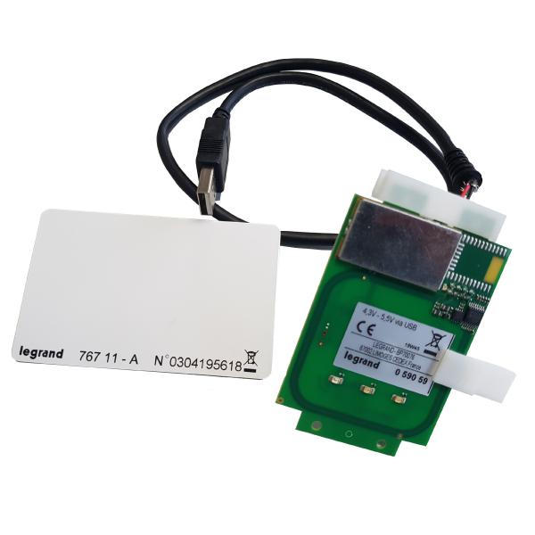 Photo Kit lecteur RFID pour bornes Green'up Premium pour vhicule lectrique | Ref : 059059