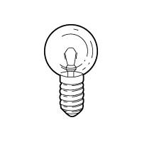 Photo Ampoule culot E10 12V - 0,10A 1,2W - pour bloc autonome d'éclairage de sécurité | Ref : 060926