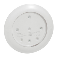 Photo BAES d'ambiance encastré Kickspot IP40 IK04 plastique ECO1 SATI AutoDiag pour ERP et ERT | Ref : 062564