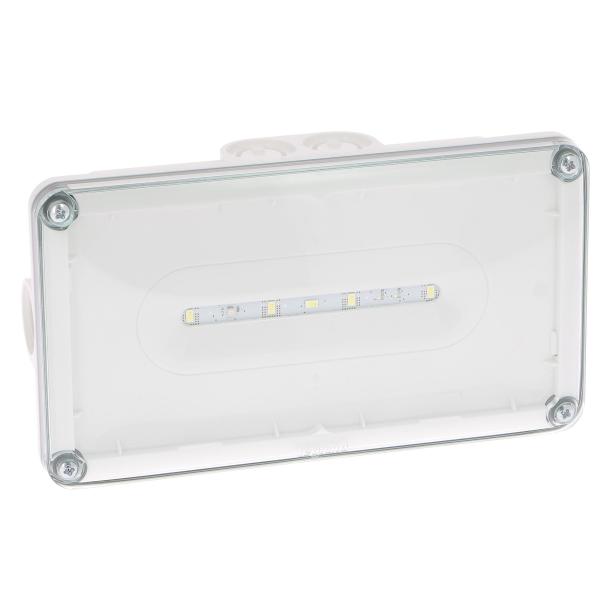 Photo BAES d'ambiance saillie IP66 IK08 plastique SATI connecté pour ERP et ERT | Ref : 062566